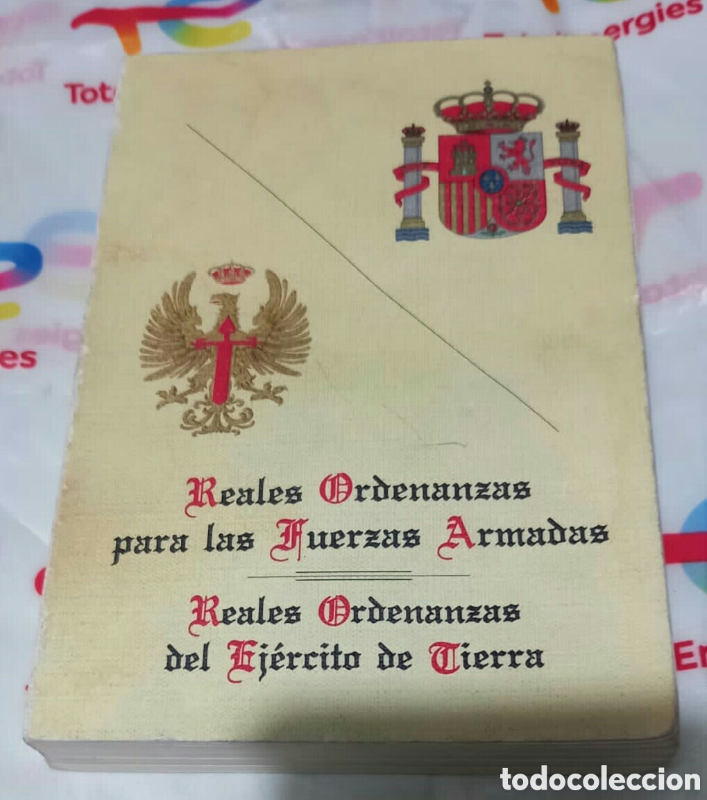 Libros de segunda mano: Reales ordenanzas del ej&eacute;rcito de tierra - Foto 1