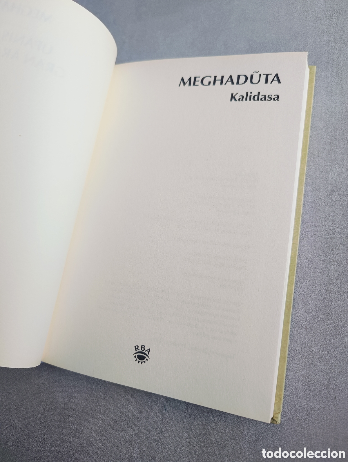 Libros de segunda mano: MEGHADUTA. UPANISAD DEL GRAN ARANYAKA. KALIDASA. - Foto 3