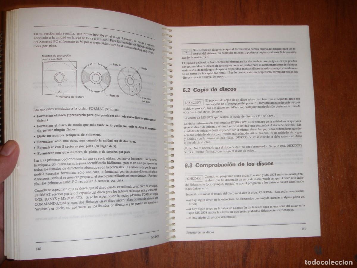 Libros de segunda mano: DOS VOLUMENES AMSTRAD PC1512 - Foto 4