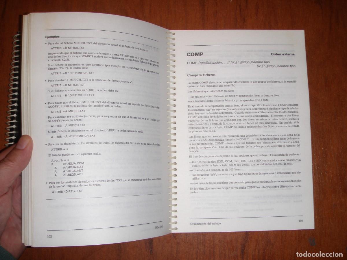 Libros de segunda mano: DOS VOLUMENES AMSTRAD PC1512 - Foto 5