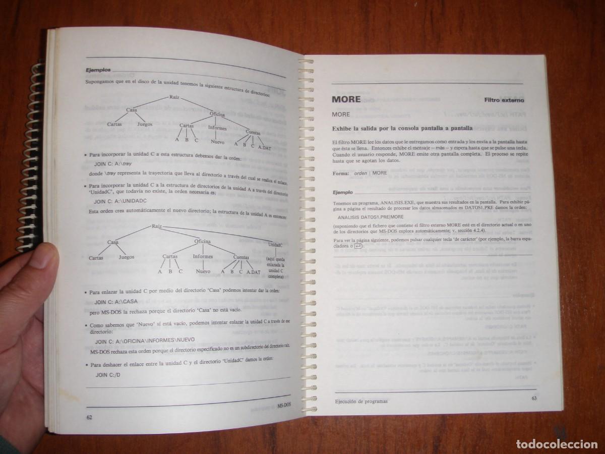 Libros de segunda mano: DOS VOLUMENES AMSTRAD PC1512 - Foto 6