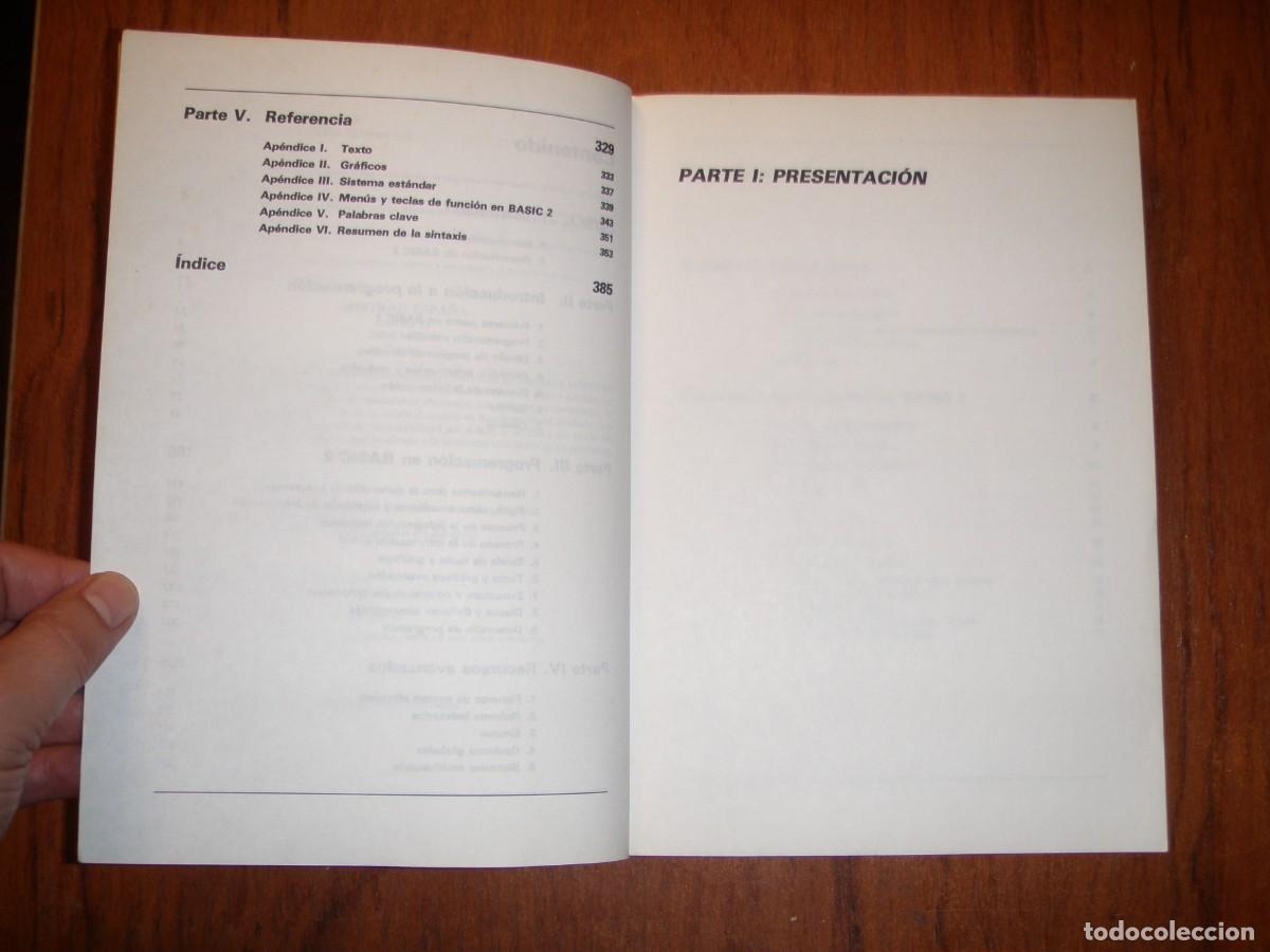 Libros de segunda mano: MANUAL DE BASIC 2 AMSTRAD PC1512 - Foto 5