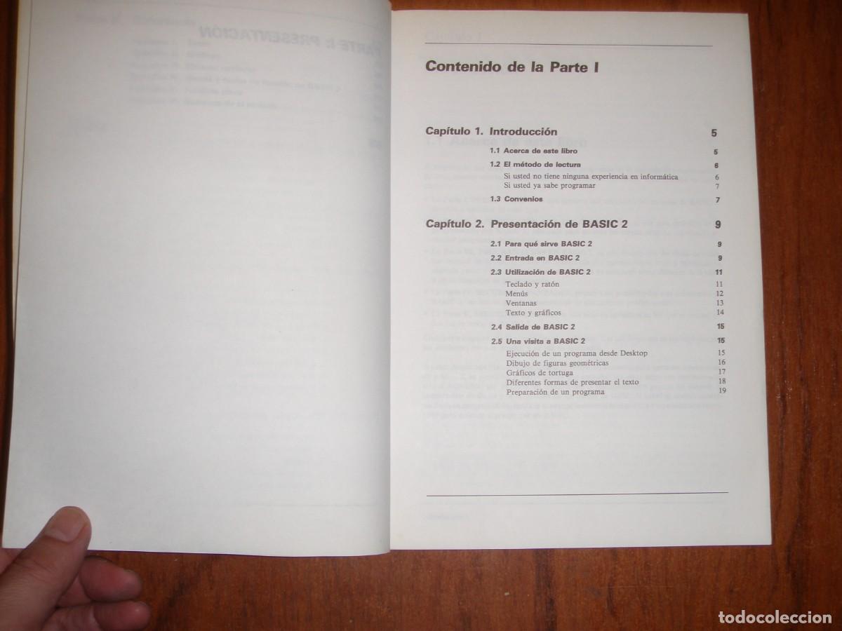 Libros de segunda mano: MANUAL DE BASIC 2 AMSTRAD PC1512 - Foto 6