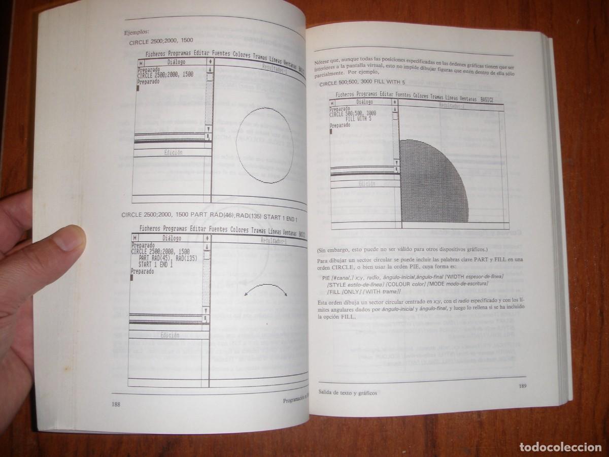 Libros de segunda mano: MANUAL DE BASIC 2 AMSTRAD PC1512 - Foto 9