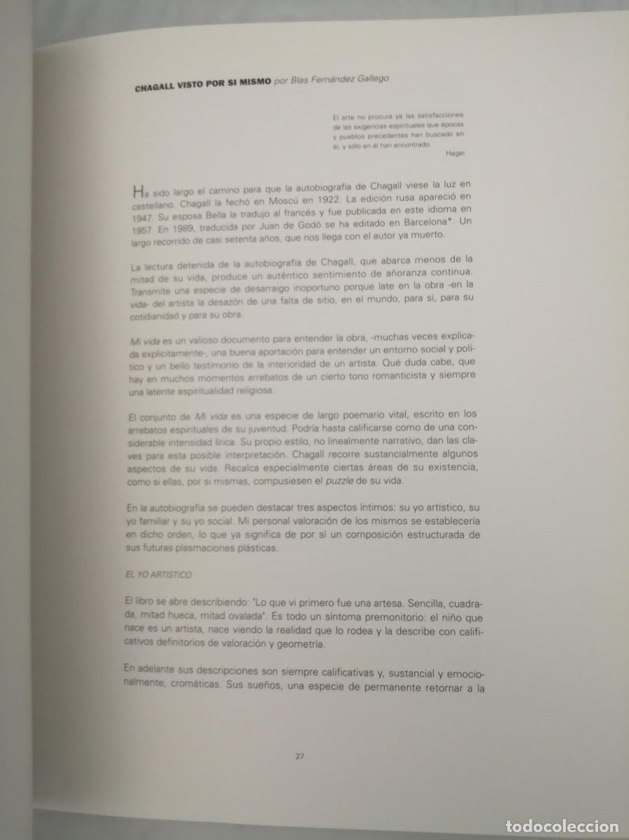 Libros de segunda mano: CHAGALL. Estampas litogr&aacute;ficas y ediciones de arte - Foto 6