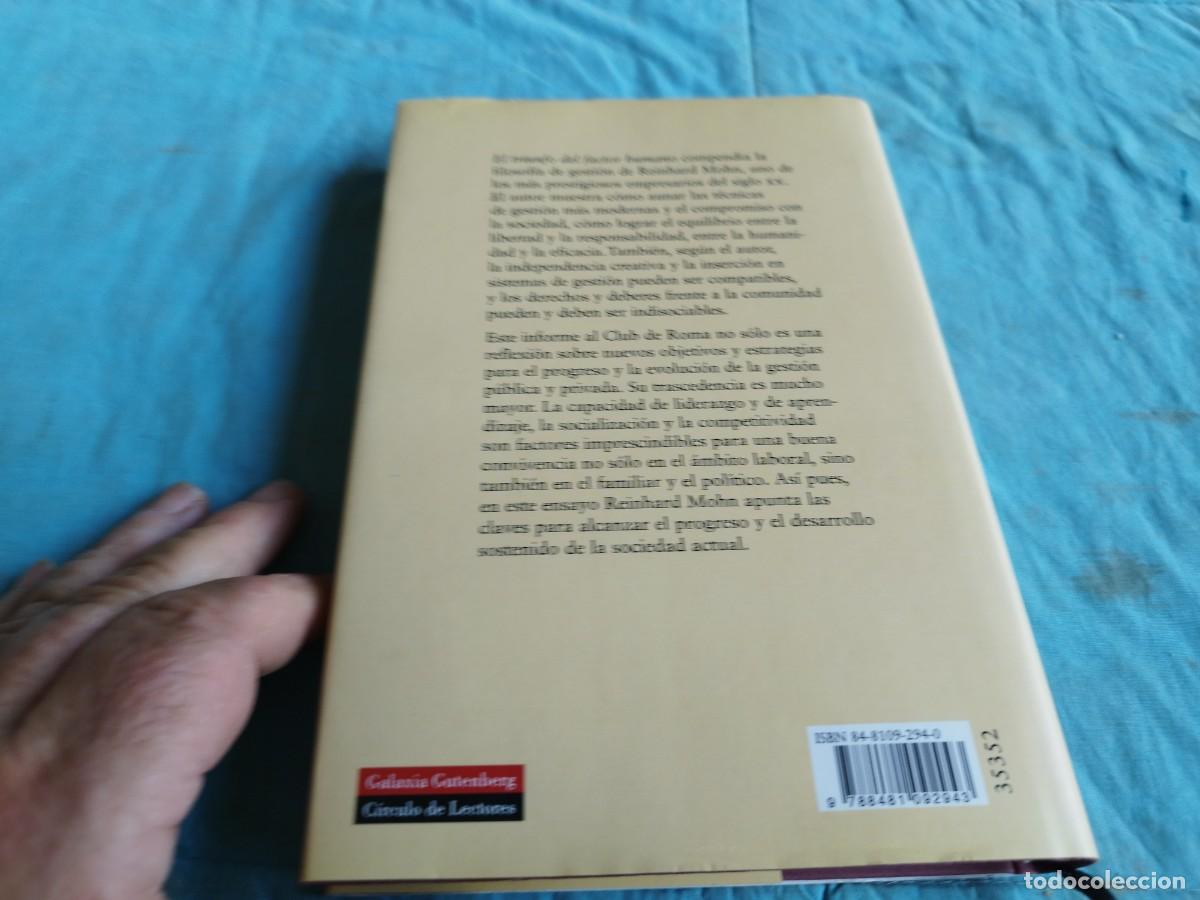 Libros de segunda mano: EL TRIUNFO DEL FACTOR HUMANO / REINHARD MOHN / GV 84 / CIRCULO DE LECTORES - Foto 4