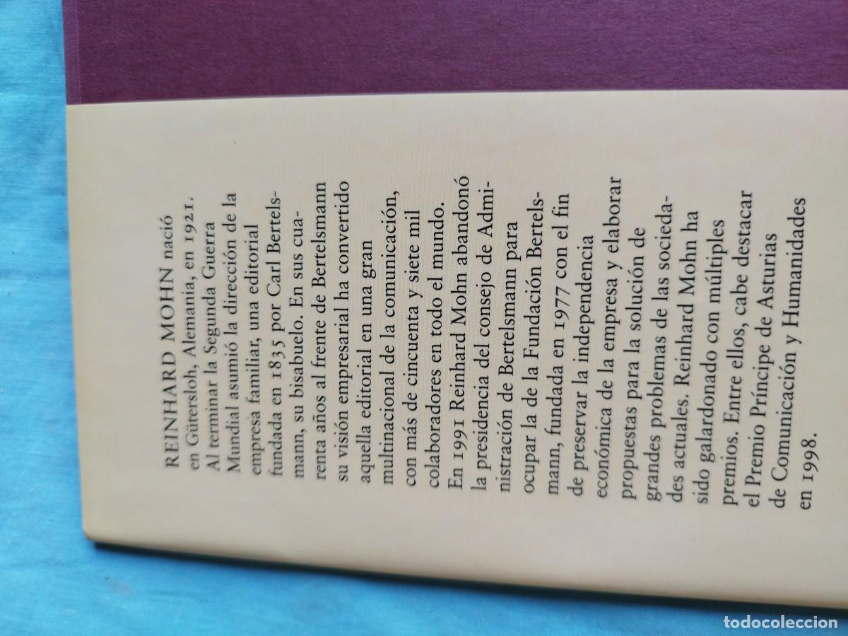 Libros de segunda mano: EL TRIUNFO DEL FACTOR HUMANO / REINHARD MOHN / GV 84 / CIRCULO DE LECTORES - Foto 8