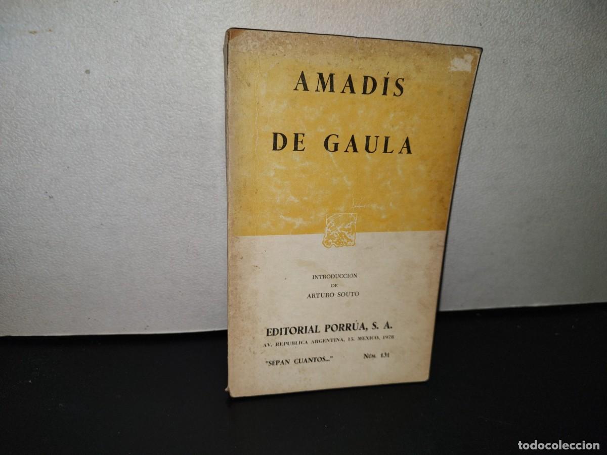 Libros de segunda mano: 110- AMAD&Iacute;S DE GAULA - EDITORIAL PORR&Uacute;A - 1978 - Foto 1