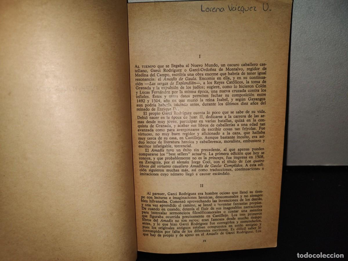 Libros de segunda mano: 110- AMAD&Iacute;S DE GAULA - EDITORIAL PORR&Uacute;A - 1978 - Foto 5