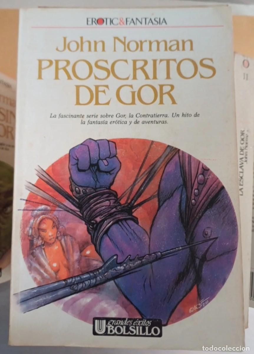 Libros de segunda mano: 14 libros. Colecci&oacute;n completa Cr&oacute;nicas Crontratierra. El guerrero de Gor. John Norman - Foto 3