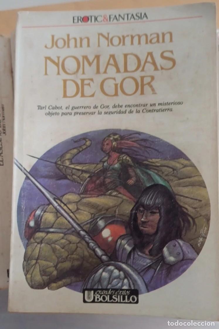 Libros de segunda mano: 14 libros. Colecci&oacute;n completa Cr&oacute;nicas Crontratierra. El guerrero de Gor. John Norman - Foto 5