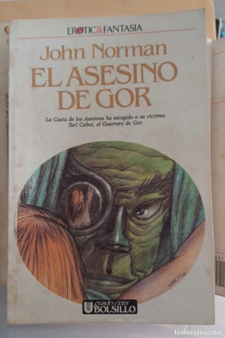 Libros de segunda mano: 14 libros. Colecci&oacute;n completa Cr&oacute;nicas Crontratierra. El guerrero de Gor. John Norman - Foto 6