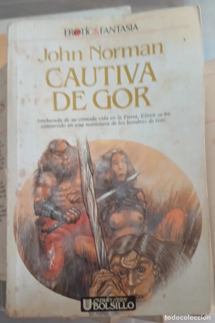 Libros de segunda mano: 14 libros. Colecci&oacute;n completa Cr&oacute;nicas Crontratierra. El guerrero de Gor. John Norman - Foto 8