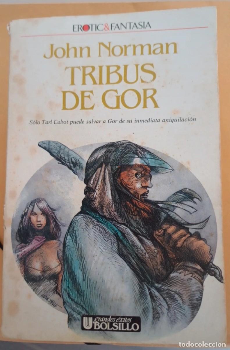 Libros de segunda mano: 14 libros. Colecci&oacute;n completa Cr&oacute;nicas Crontratierra. El guerrero de Gor. John Norman - Foto 11