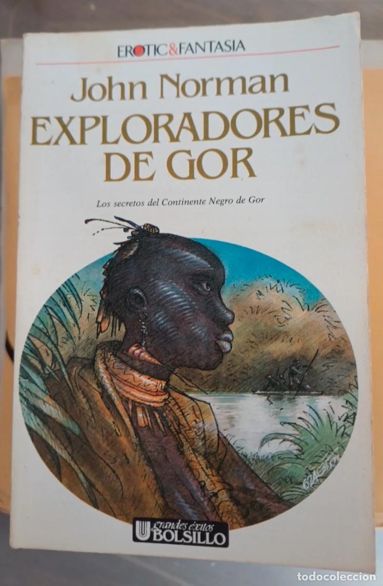 Libros de segunda mano: 14 libros. Colecci&oacute;n completa Cr&oacute;nicas Crontratierra. El guerrero de Gor. John Norman - Foto 14