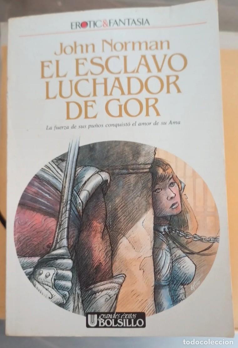 Libros de segunda mano: 14 libros. Colecci&oacute;n completa Cr&oacute;nicas Crontratierra. El guerrero de Gor. John Norman - Foto 15