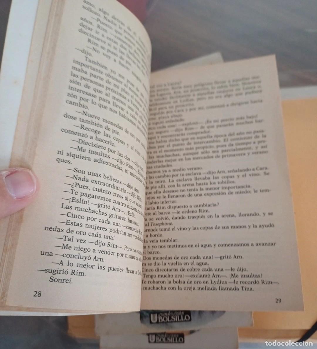Libros de segunda mano: 14 libros. Colecci&oacute;n completa Cr&oacute;nicas Crontratierra. El guerrero de Gor. John Norman - Foto 17