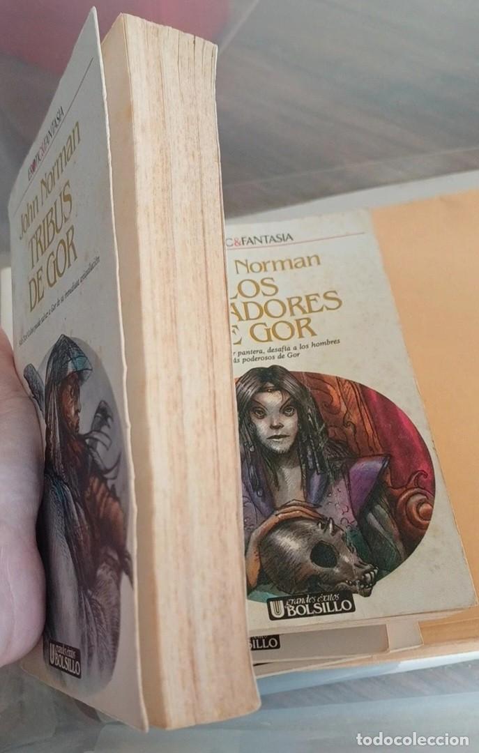 Libros de segunda mano: 14 libros. Colecci&oacute;n completa Cr&oacute;nicas Crontratierra. El guerrero de Gor. John Norman - Foto 20
