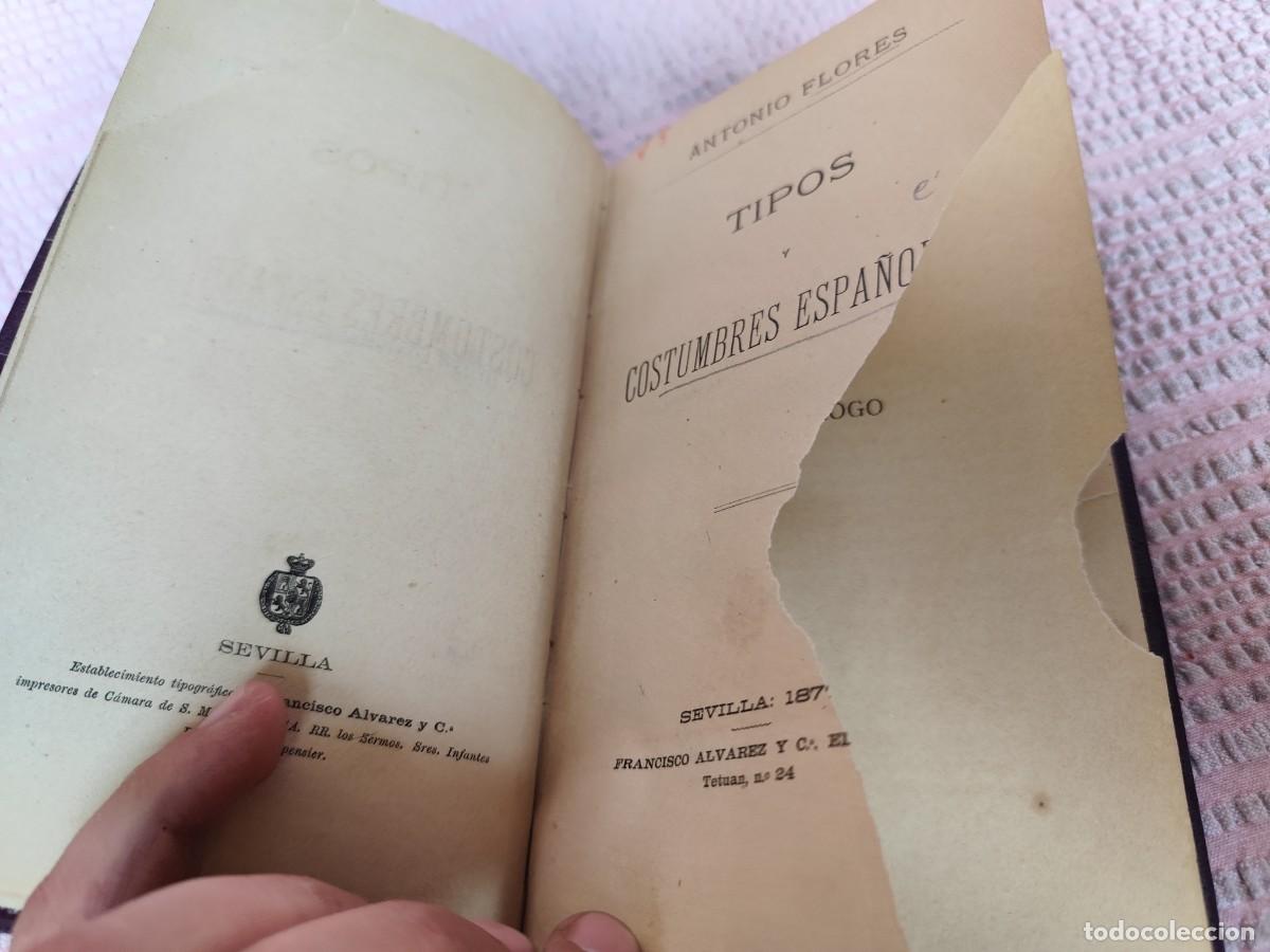 Libros de segunda mano: TIPOS Y COSTUMBRES ESPA&Ntilde;OLAS / ANTONIO FLORES / EVA 214 - Foto 7