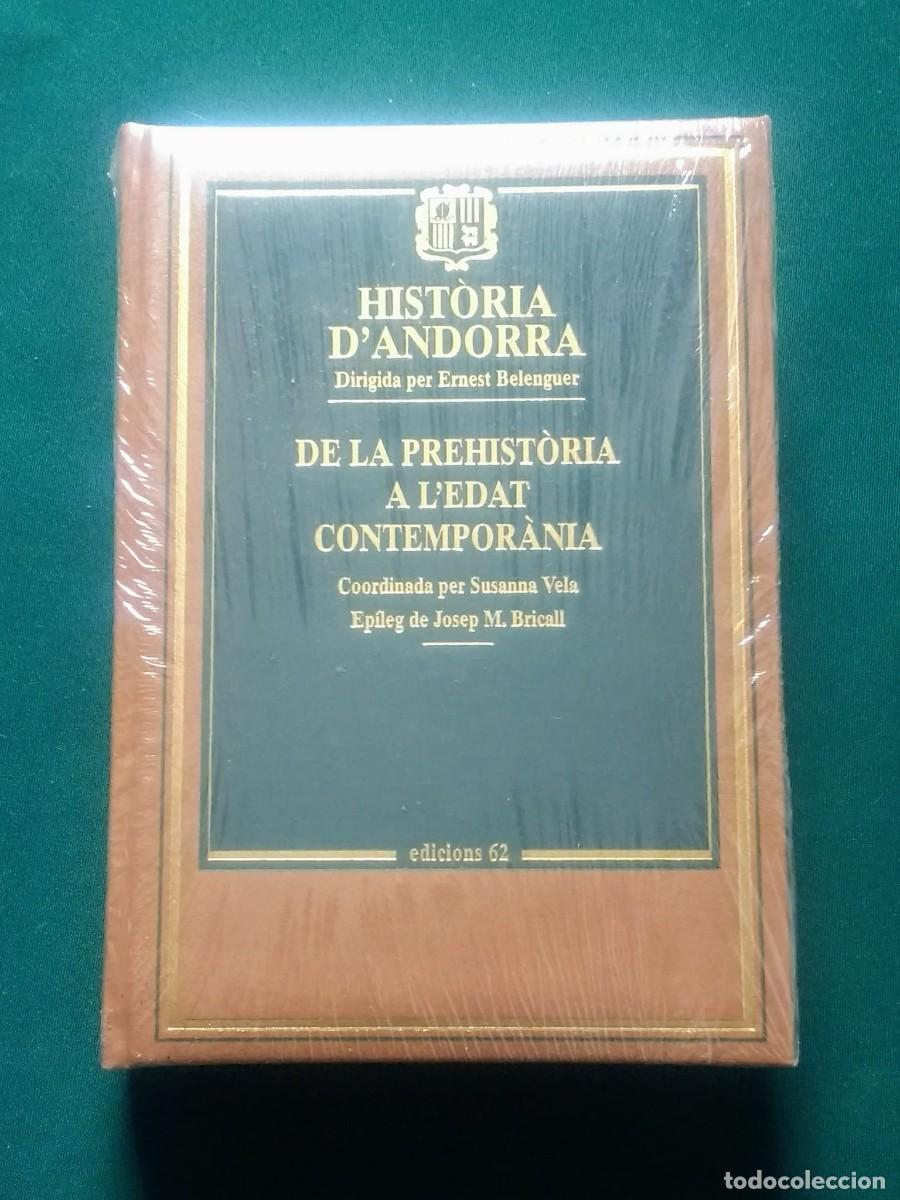 Libros de segunda mano: HISTORIA D'ANDORRA DE LA PREHISTORIA A L'EDAT CONTEMPOR&Agrave;NIA-EDICIONS 62-PRECINTAT