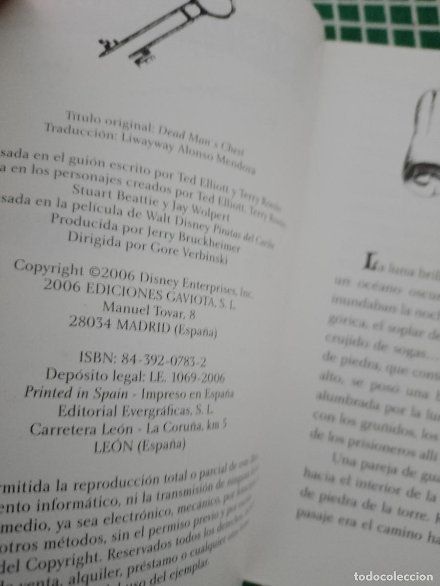 Libros de segunda mano: PIRATAS DEL CARIBE , Disney - Foto 4
