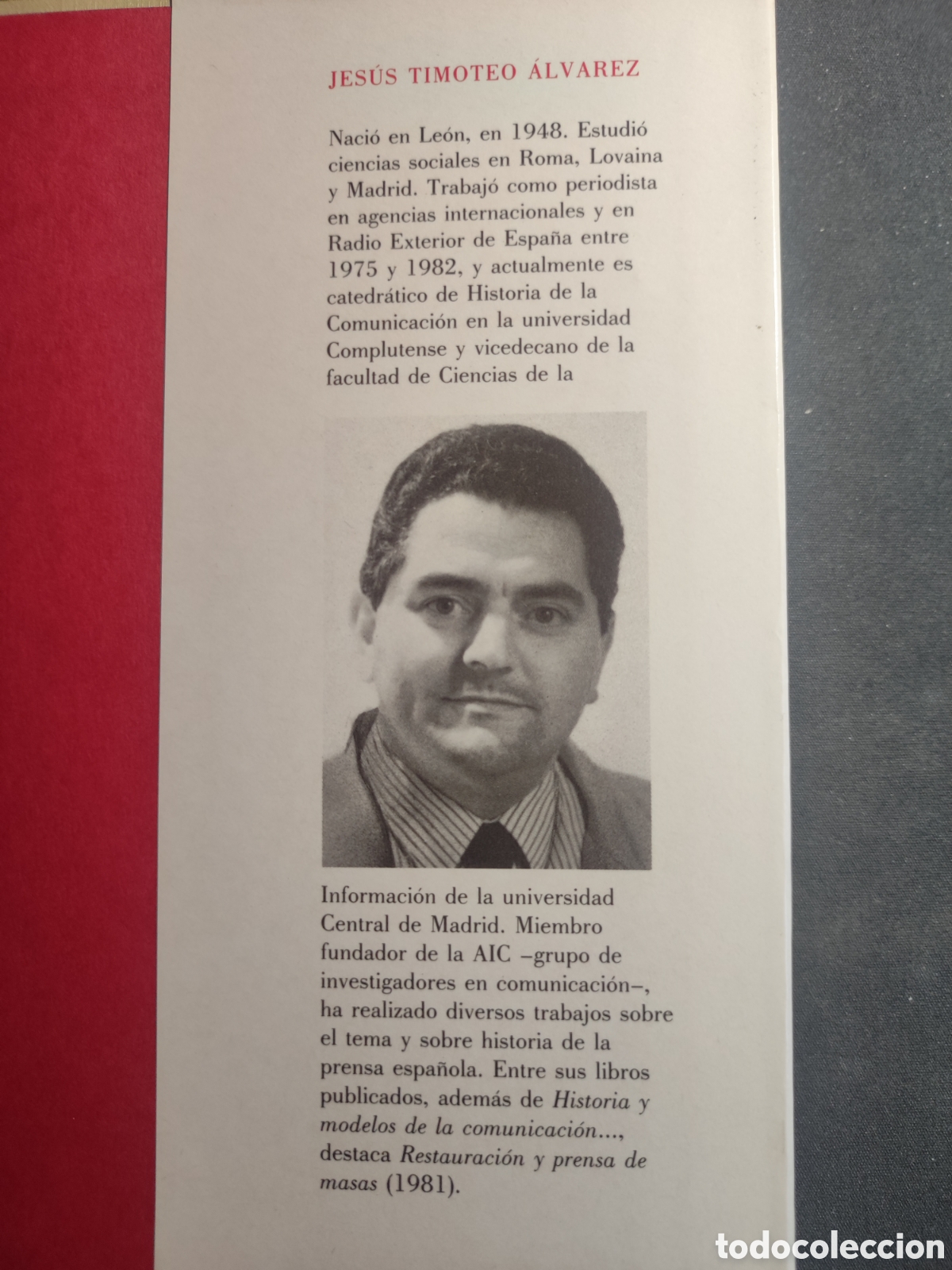 Libros de segunda mano: CIRCULO UNIVERSIDAD - HISTORIA Y MODELOS DE LA COMUNICACION EN EL S. XX - Foto 3