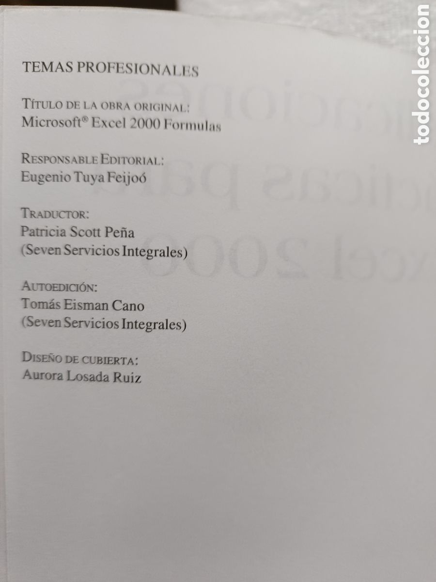 Libros de segunda mano: aplicaciones practicas para excel 2000. (NO CONTIENE CD) JOHN WALKENBACH - Foto 3