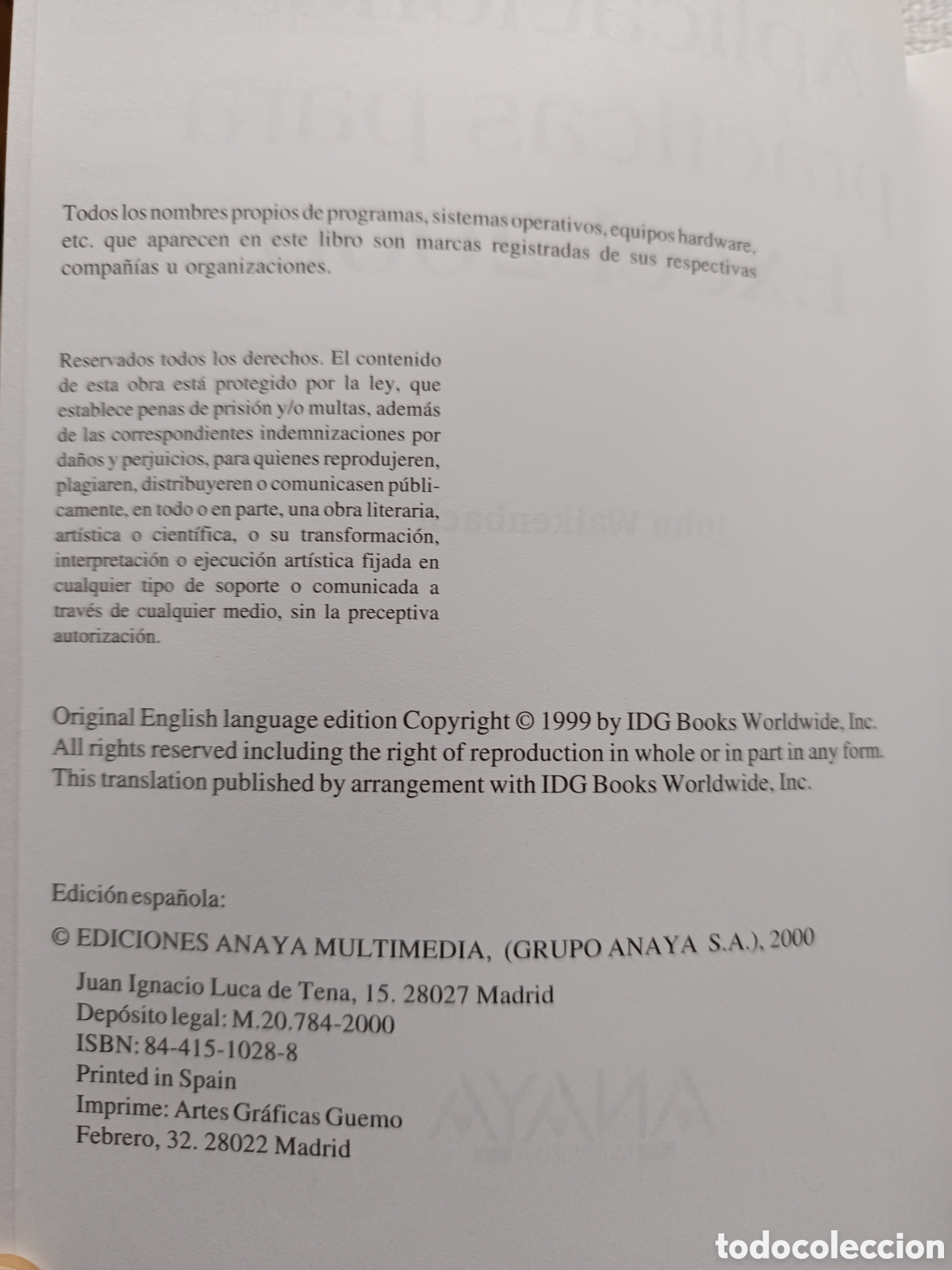 Libros de segunda mano: aplicaciones practicas para excel 2000. (NO CONTIENE CD) JOHN WALKENBACH - Foto 4