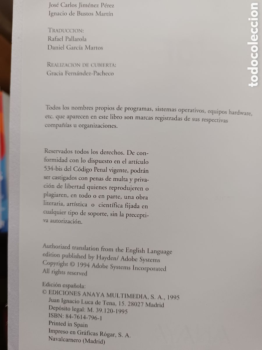 Libros de segunda mano: ADOBE ILLUSTRATOR VERSION 5.5 - Foto 4