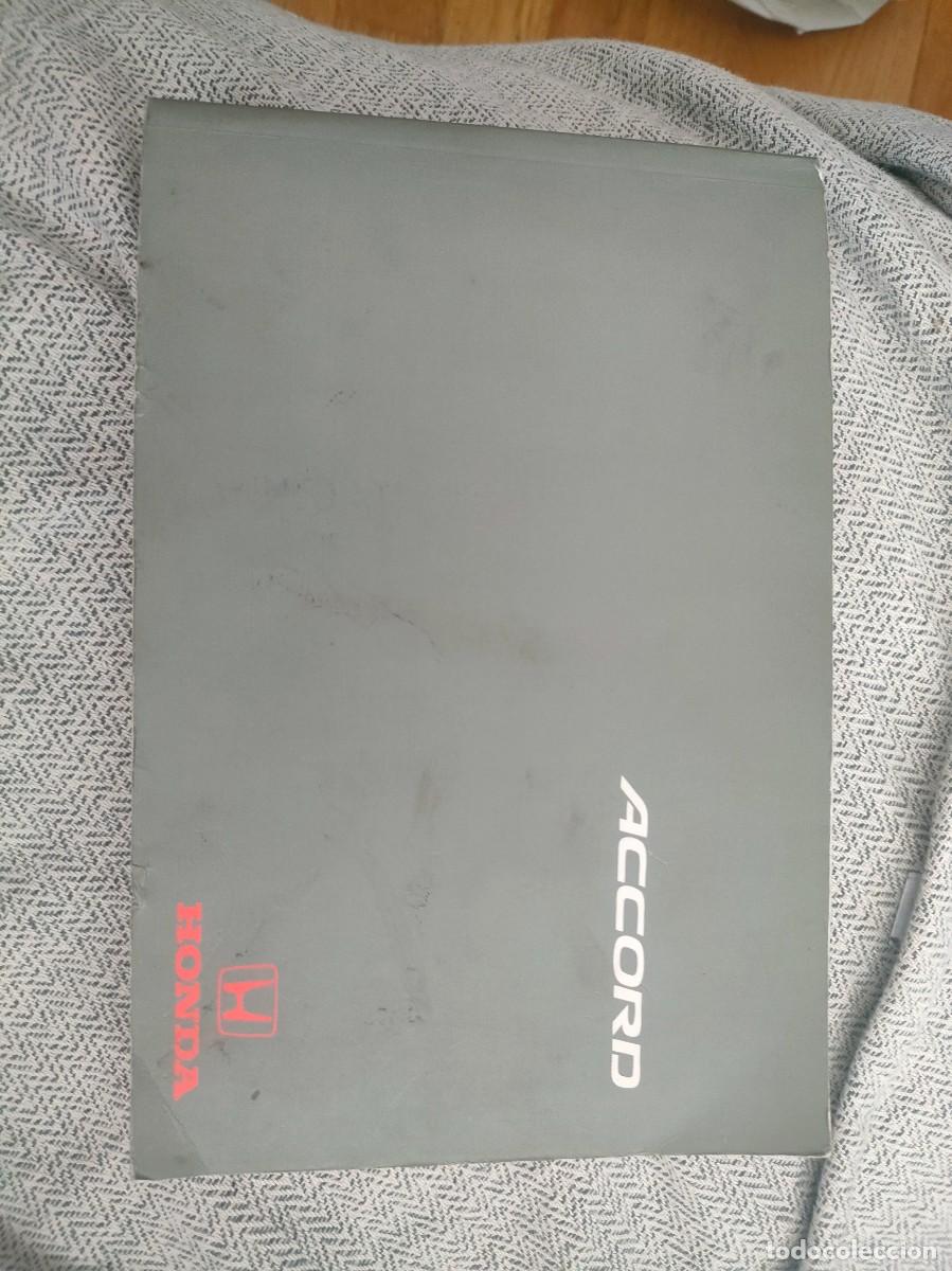 Libros de segunda mano: MANUAL HONDA ACCORD 2001
