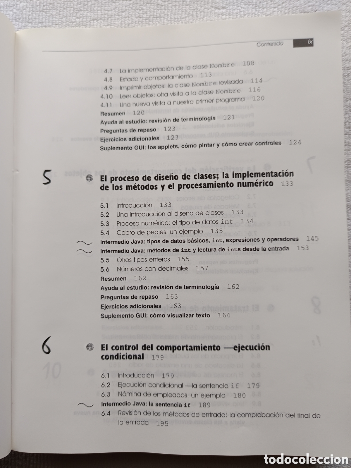Libros de segunda mano: Introducci&oacute;n a la programaci&oacute;n con Java. Un enfoque orientado a objetos - Foto 7