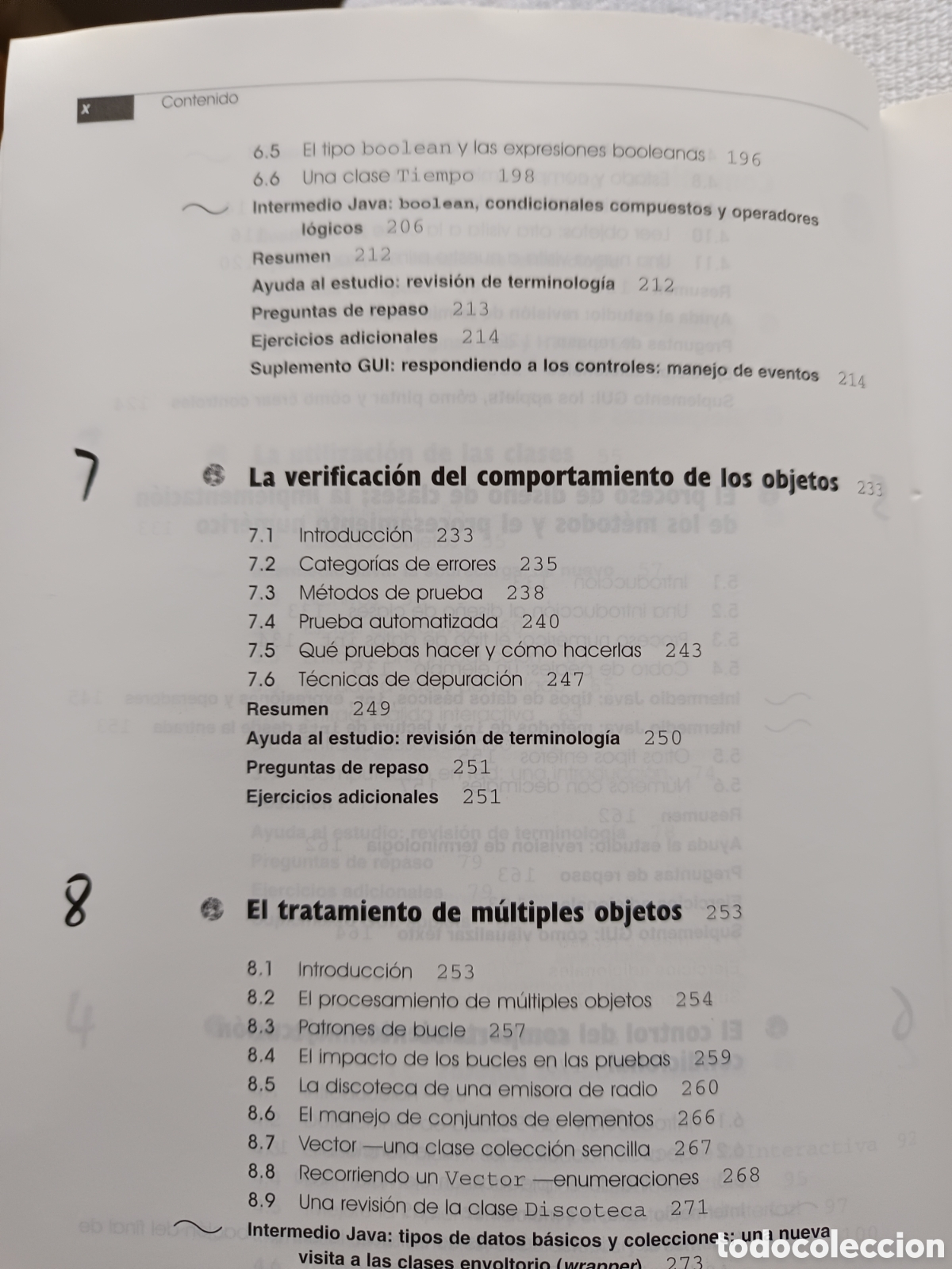 Libros de segunda mano: Introducci&oacute;n a la programaci&oacute;n con Java. Un enfoque orientado a objetos - Foto 8