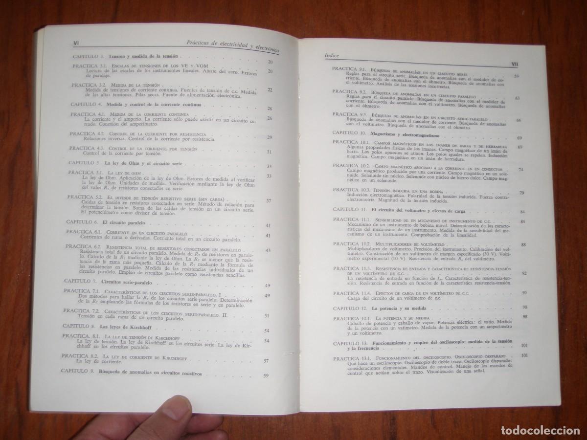Libros de segunda mano: PRACTICAS FUNDAMENTALES DE ELECTRICIDAD Y ELECTRONICA MARCOMBO - Foto 5