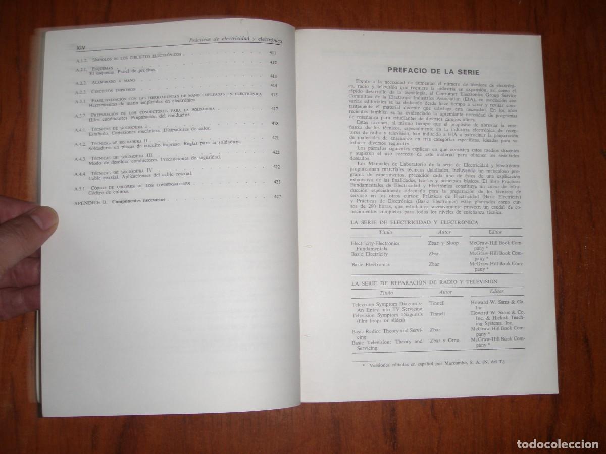 Libros de segunda mano: PRACTICAS FUNDAMENTALES DE ELECTRICIDAD Y ELECTRONICA MARCOMBO - Foto 9
