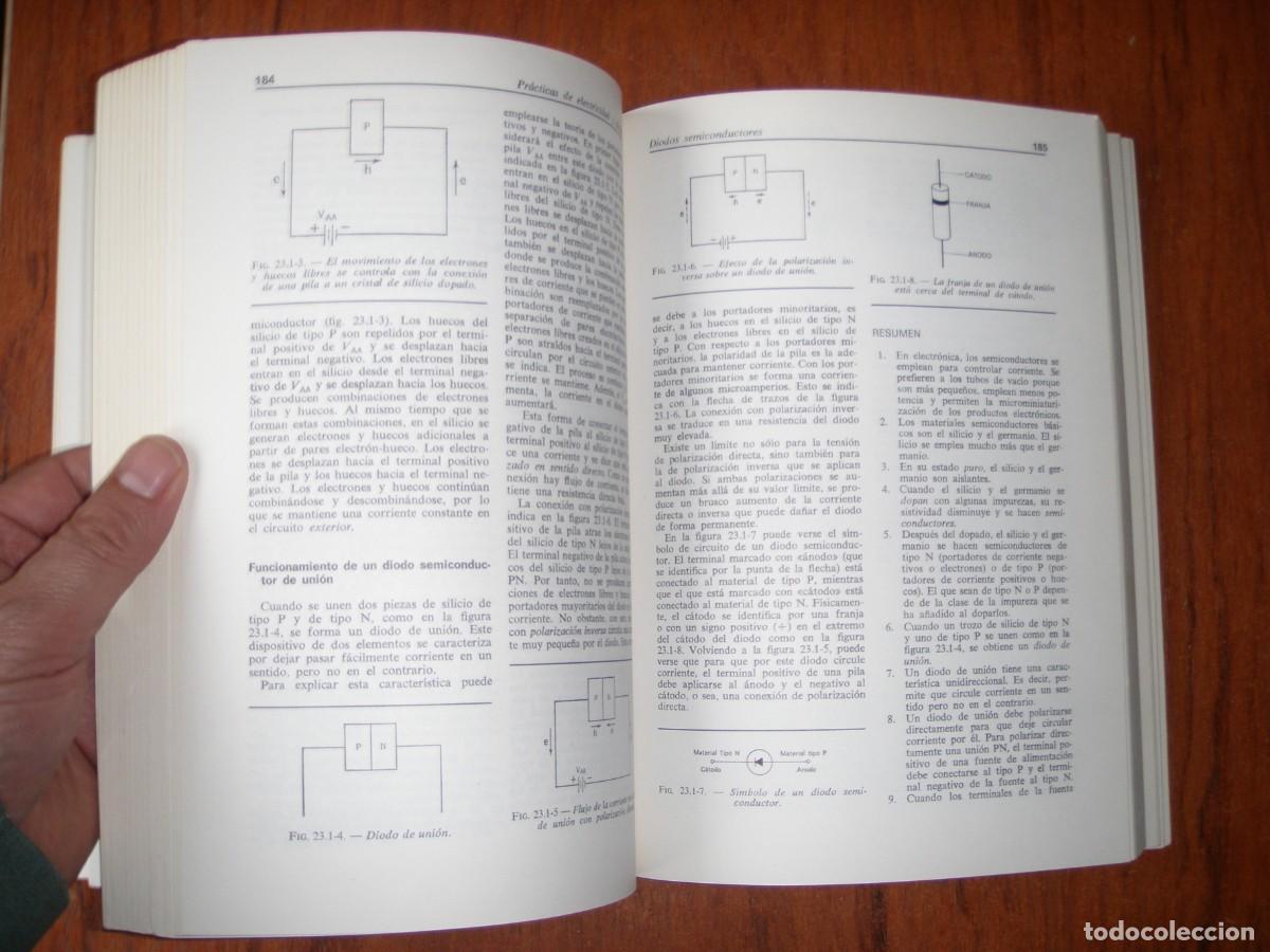 Libros de segunda mano: PRACTICAS FUNDAMENTALES DE ELECTRICIDAD Y ELECTRONICA MARCOMBO - Foto 10