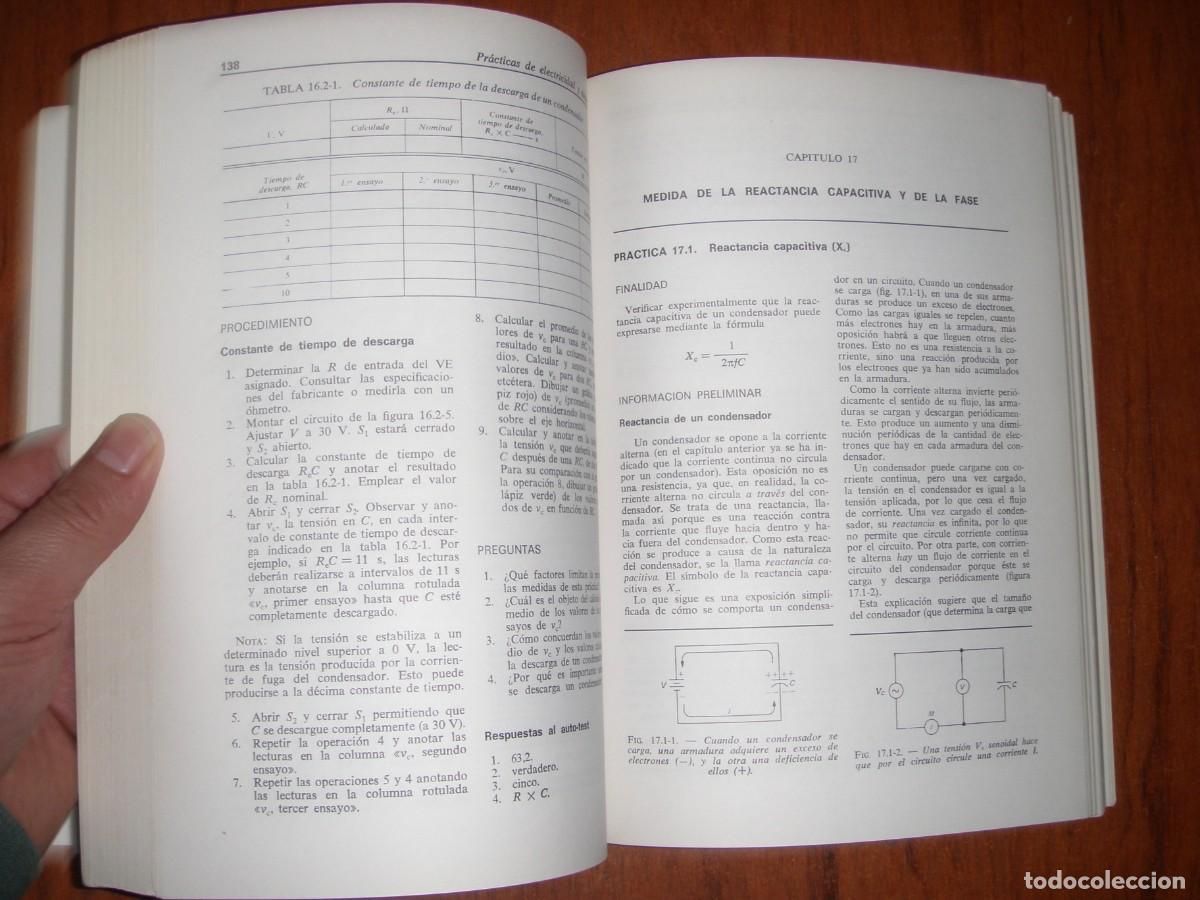 Libros de segunda mano: PRACTICAS FUNDAMENTALES DE ELECTRICIDAD Y ELECTRONICA MARCOMBO - Foto 11