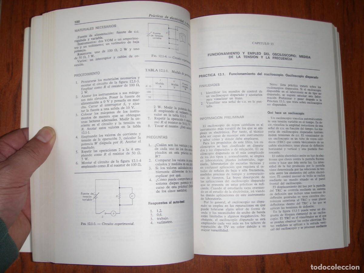Libros de segunda mano: PRACTICAS FUNDAMENTALES DE ELECTRICIDAD Y ELECTRONICA MARCOMBO - Foto 12