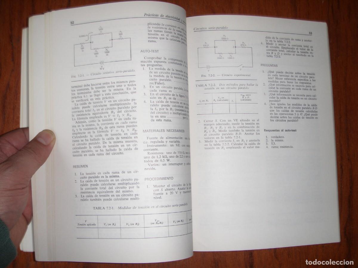 Libros de segunda mano: PRACTICAS FUNDAMENTALES DE ELECTRICIDAD Y ELECTRONICA MARCOMBO - Foto 14