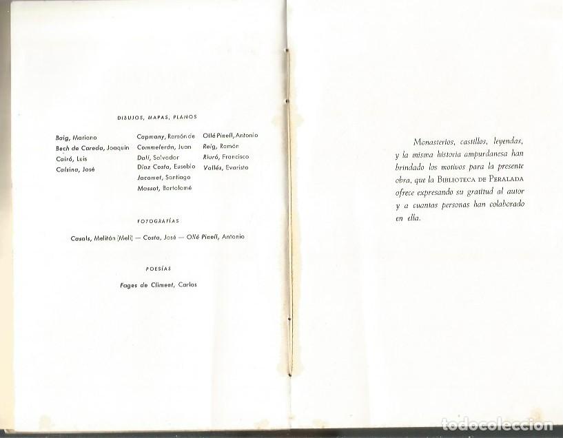 Libros de segunda mano: PERALADA CONDADO, VILLA, PALACIO - MIGUEL GOLOBARDES VILA - Foto 4