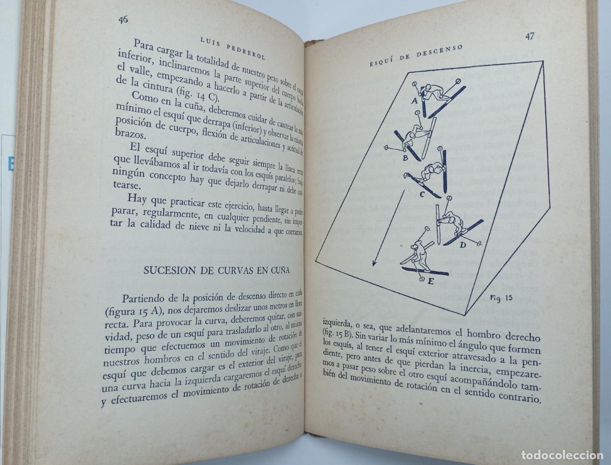Libros de segunda mano: Luis Pedrerol. Esqu&iacute; de descenso. Dedicatoria aut&oacute;grafa. - Foto 8