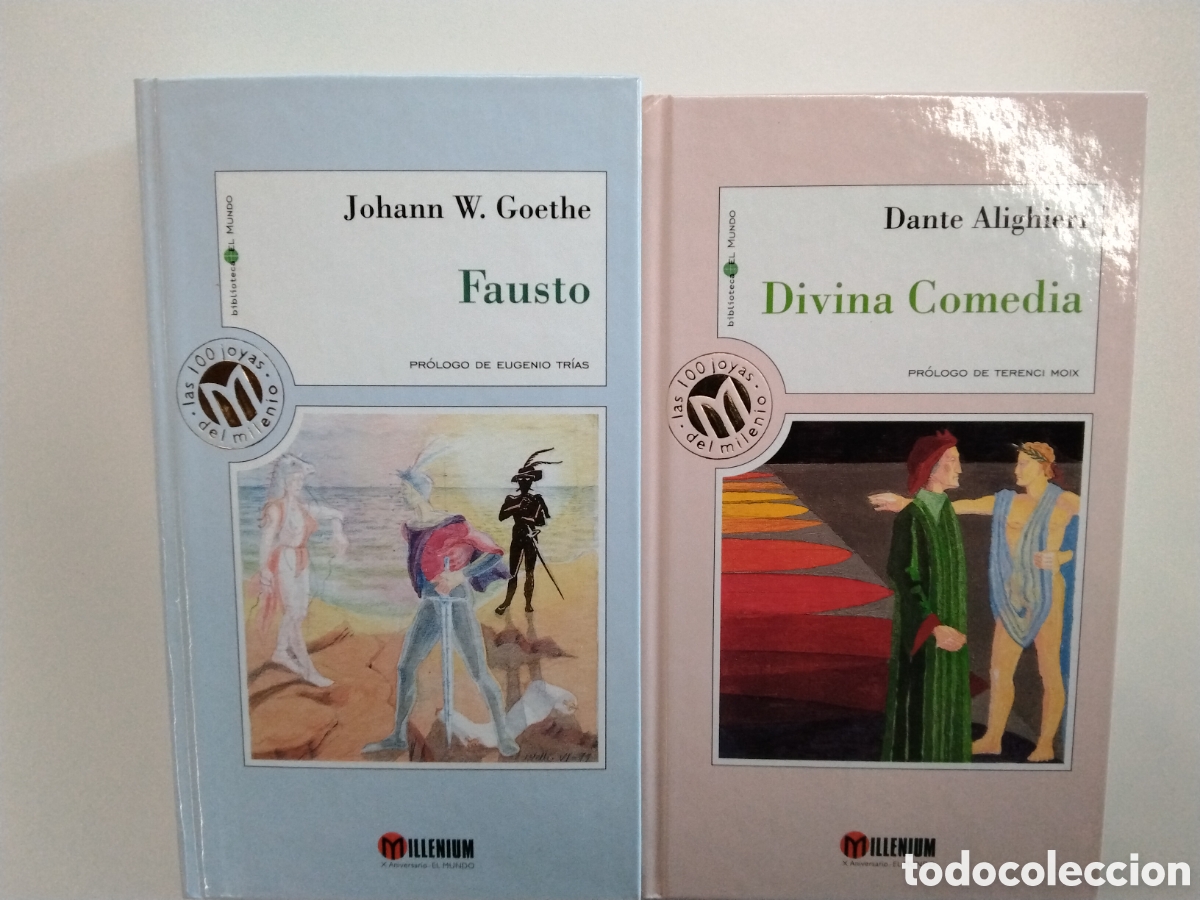 Libros de segunda mano: Lote de dos libros : DIVINA COMEDIA Y FAUSTO - Foto 1