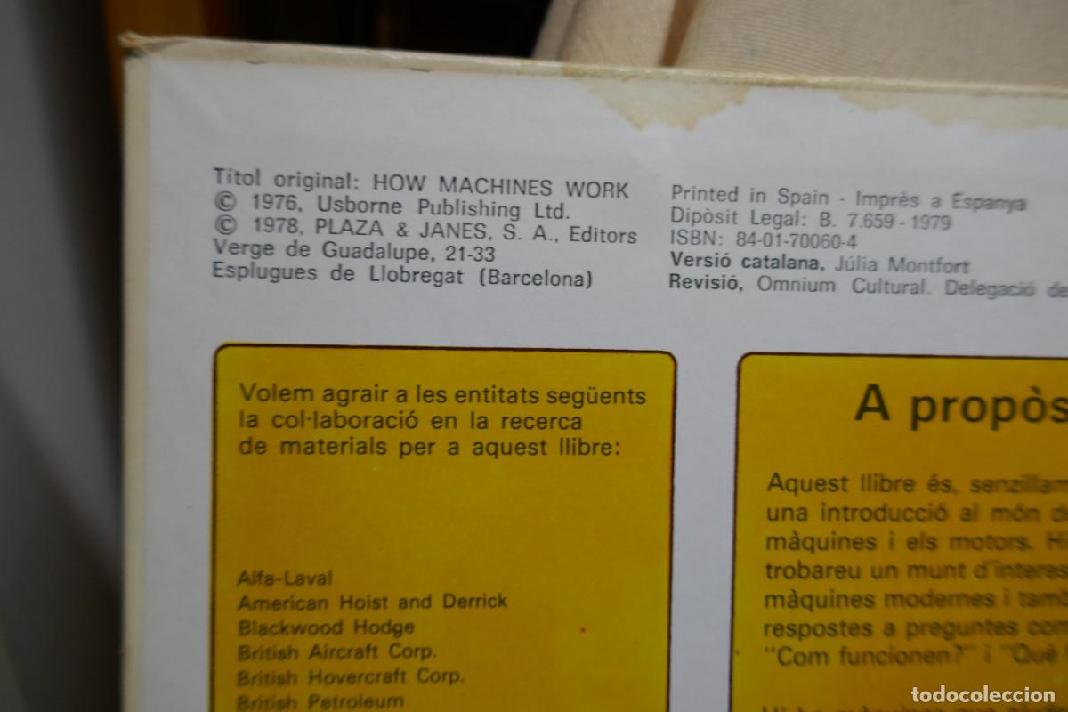 Libros de segunda mano: C&oacute;mo funcionan las m&aacute;quinas - Cliper / Plaza & Jan&eacute;s - Foto 7