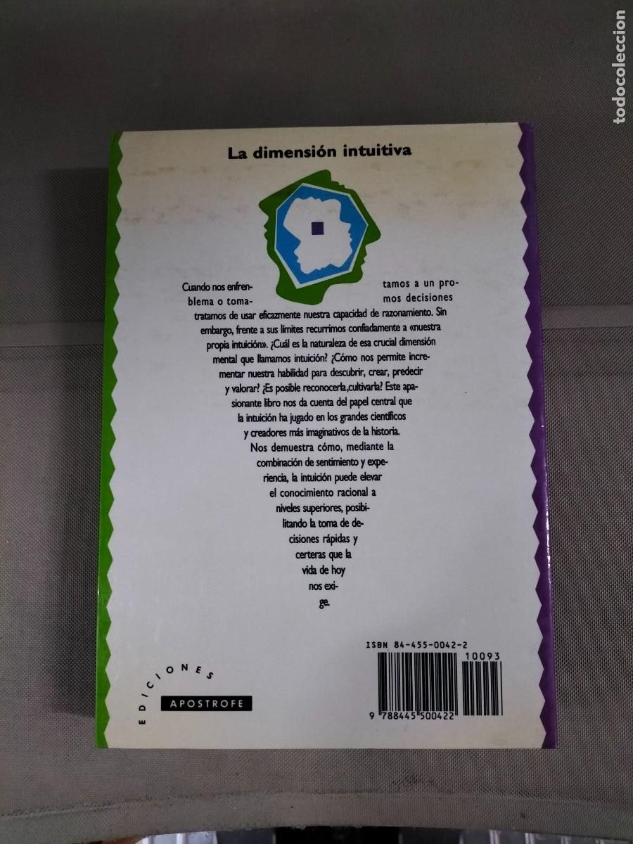 Libros de segunda mano: La dimensi&oacute;n intuitiva - Philip Goldberg - Foto 2