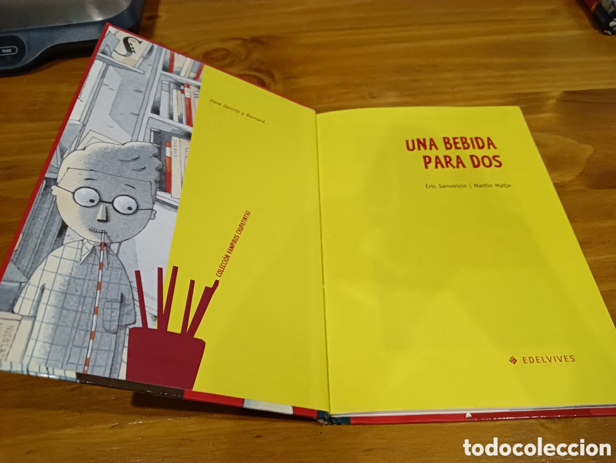 Libros de segunda mano: Una bebida para dos. Edelvives - Foto 2
