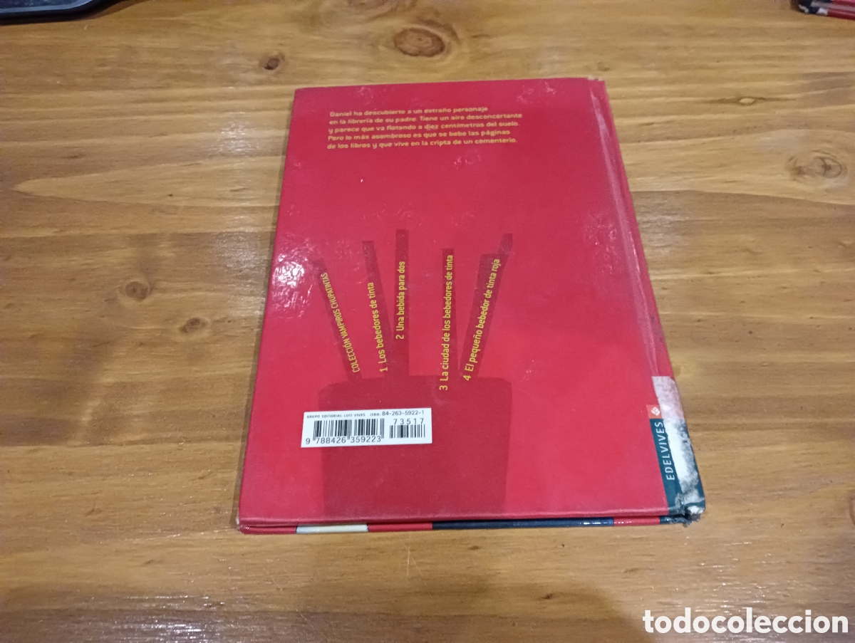 Libros de segunda mano: Los bebedores de tinta N1 . Edelvives - Foto 6