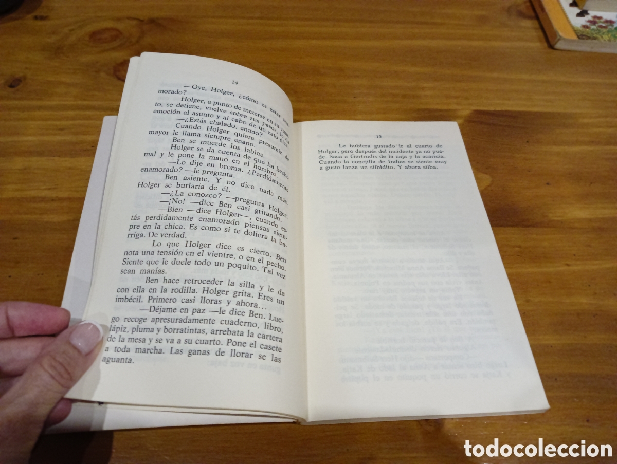 Libros de segunda mano: Ben quiere a Anna . Peter Hartling - Foto 4