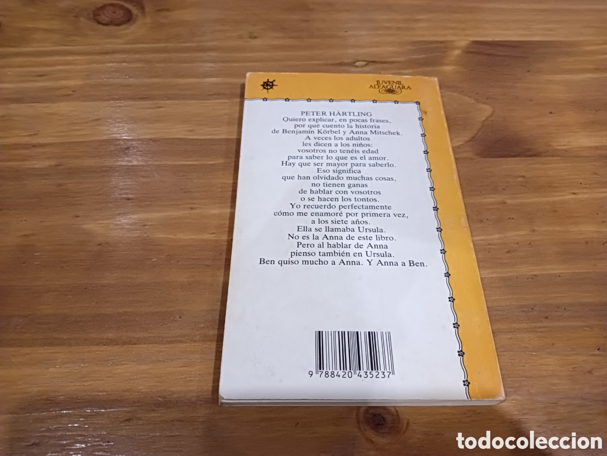 Libros de segunda mano: Ben quiere a Anna . Peter Hartling - Foto 6