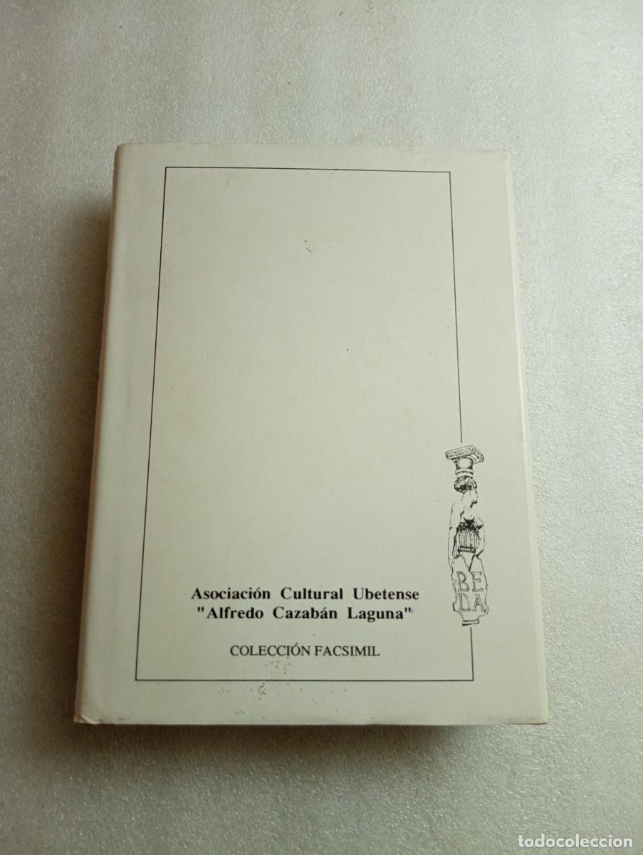 Libros de segunda mano: HISTORIA DE &Uacute;BEDA. ALFREDO CAZAB&Aacute;N LAGUNA. EDICI&Oacute;N FACSIMIL - Foto 1