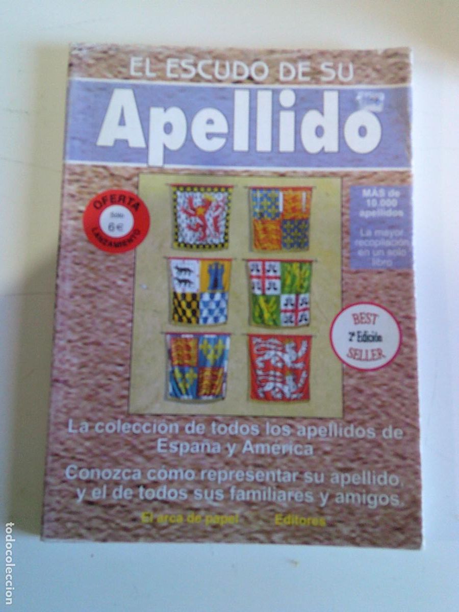 Libros de segunda mano: El escudo de su apellido - Foto 1