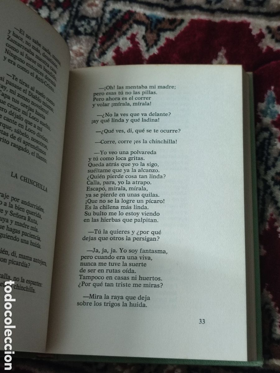 Libros de segunda mano: Poema de Chula Gabriela Mistral - Foto 3